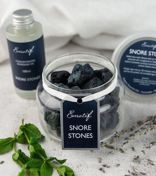 Snore Stones Giftset - Aromatherapy Stones & Refill