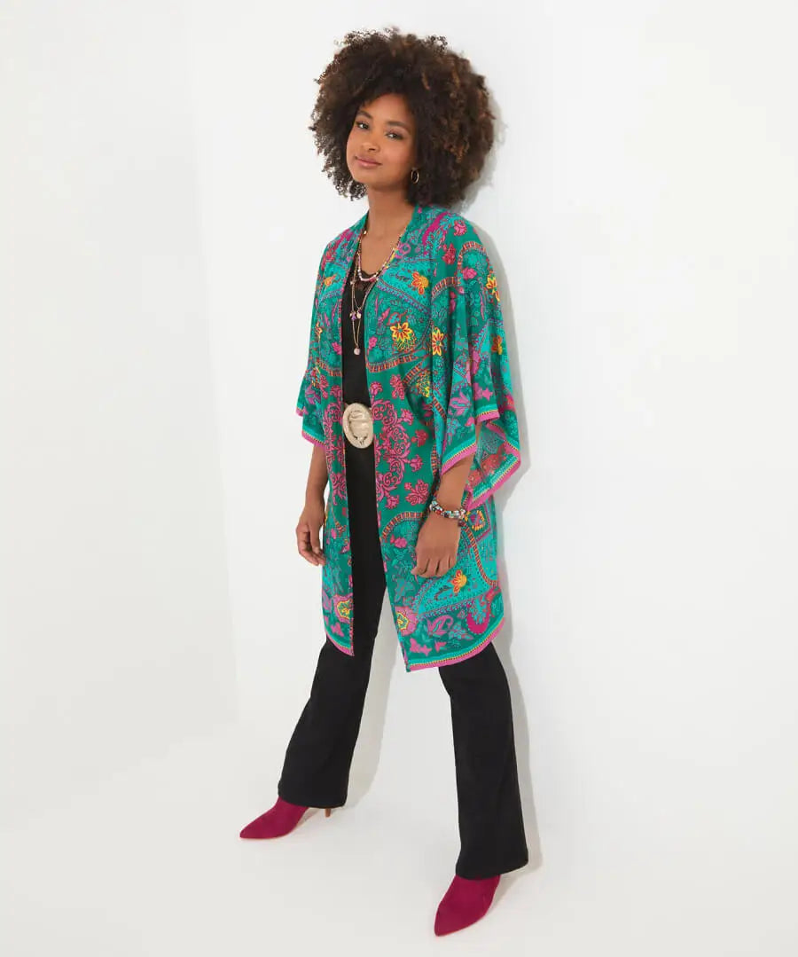 Tallulah Printed Kimono