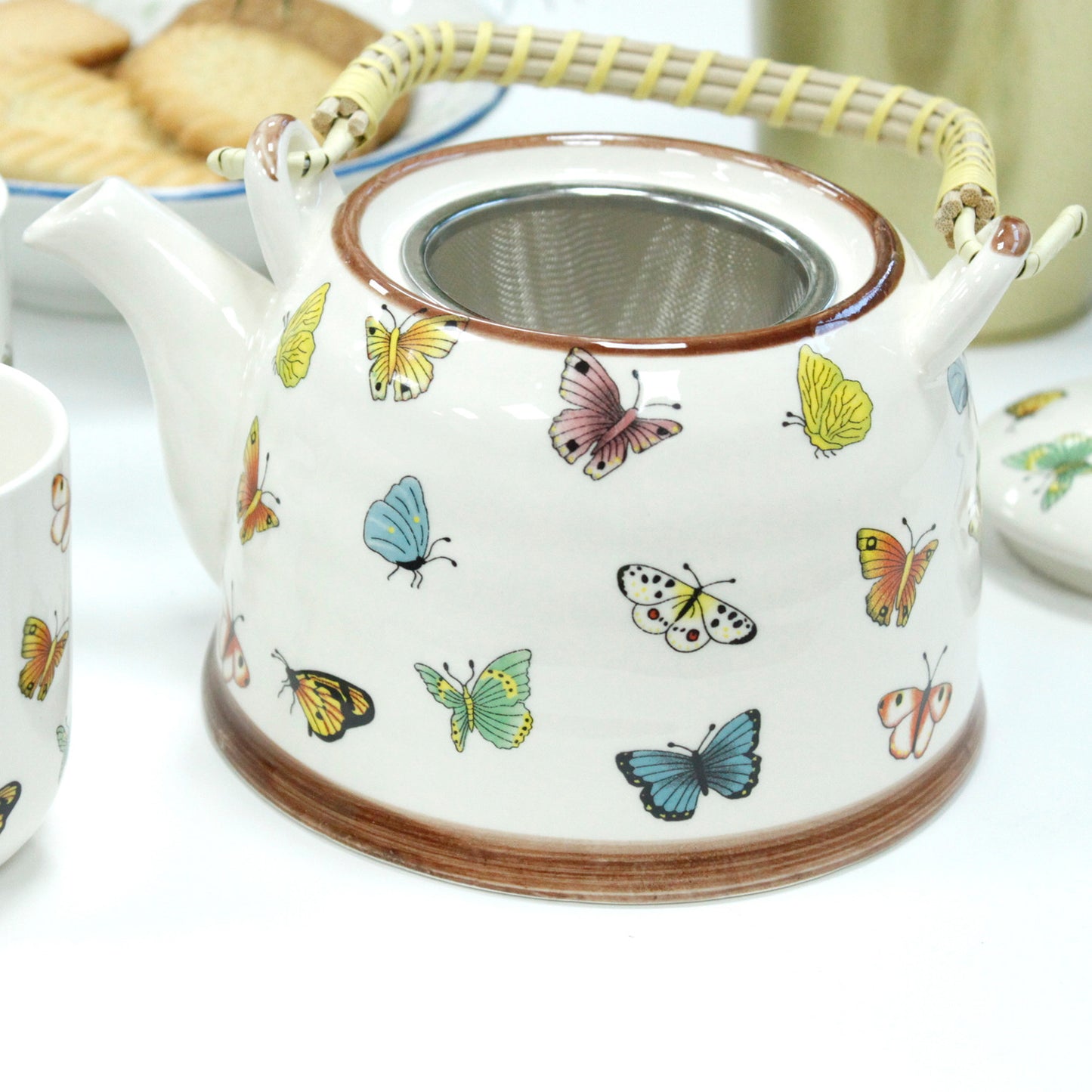 Herbal Teapot Set - Butterflies