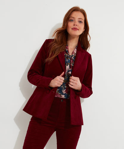 Double Breasted Cord Jacket | Joe Browns