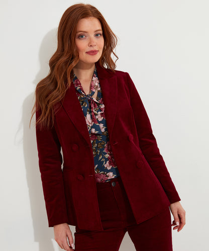 Double Breasted Cord Jacket | Joe Browns