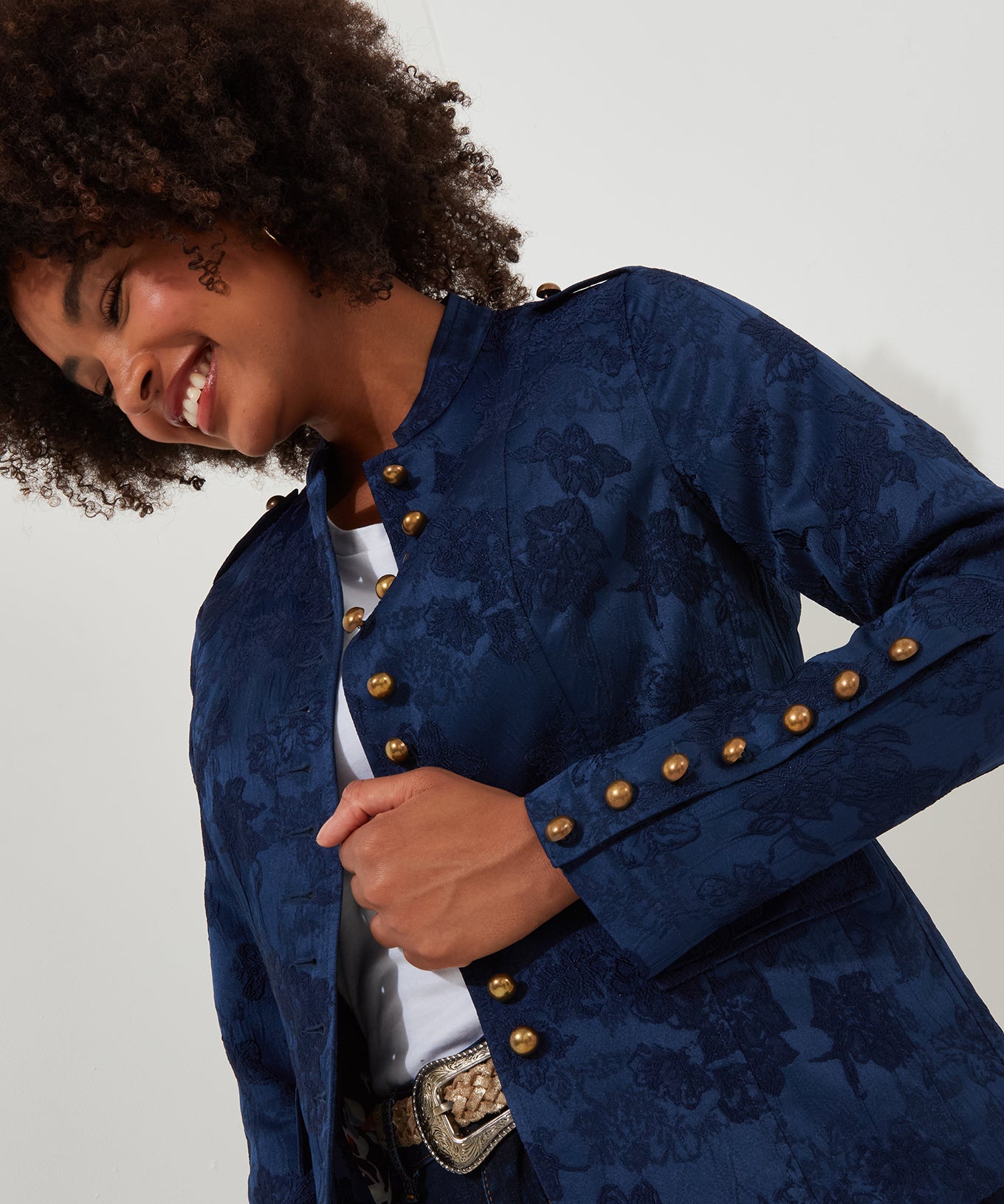 Must Have Military Jacquard Jacket | Joe Browns