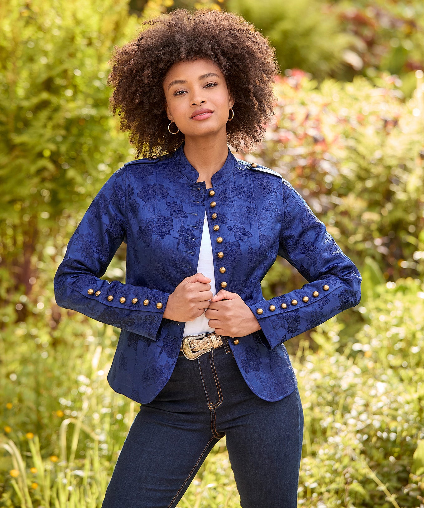 Must Have Military Jacquard Jacket | Joe Browns