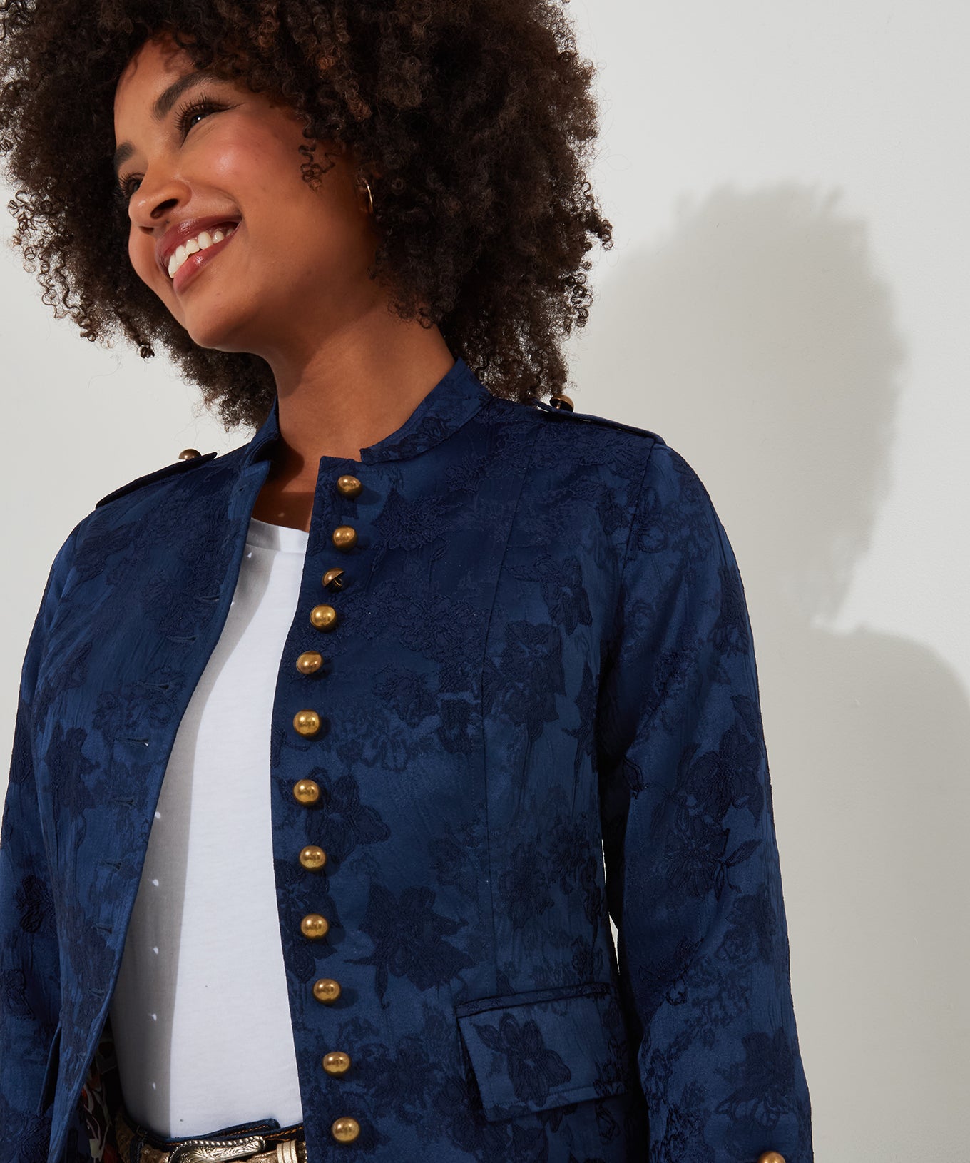 Must Have Military Jacquard Jacket | Joe Browns