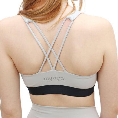 Grey Yoga Bra | Myga