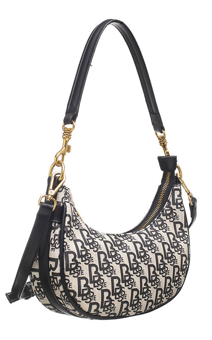 Bessie Logo Print Underarm Bag | Bessie London