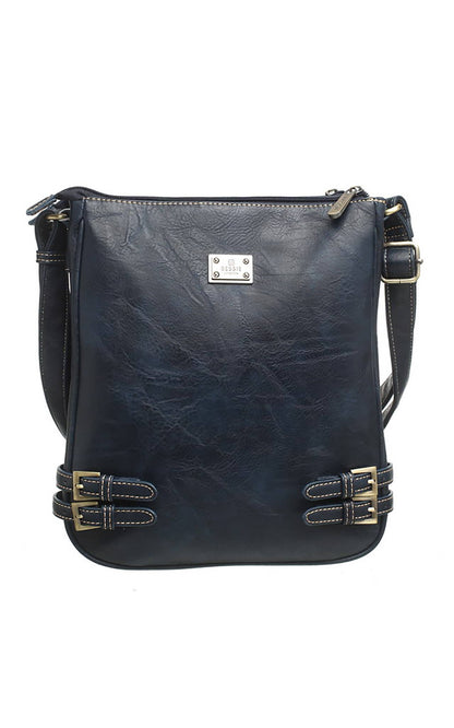 Classic Buckle Zipper Bag | Bessie London