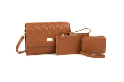 Crossbody bag, Purse & Cosmetic bag | Set | Papaya Fashion