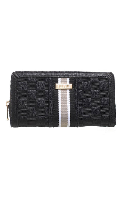 Checkboard Lady Wallet | Bessie London