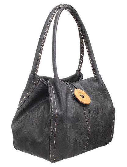 Classic Button Bag | Bessie London