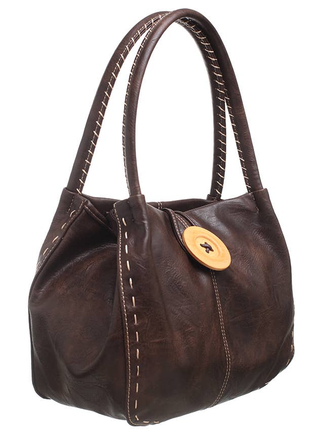 Classic Button Bag | Bessie London