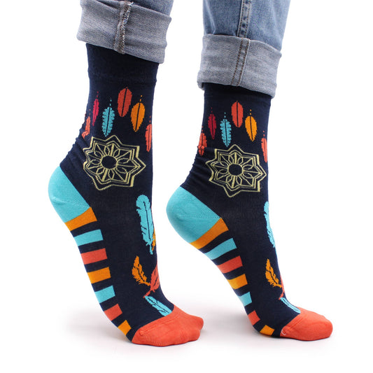 Dreamcatcher patterned Bamboo Socks - Hop Hare